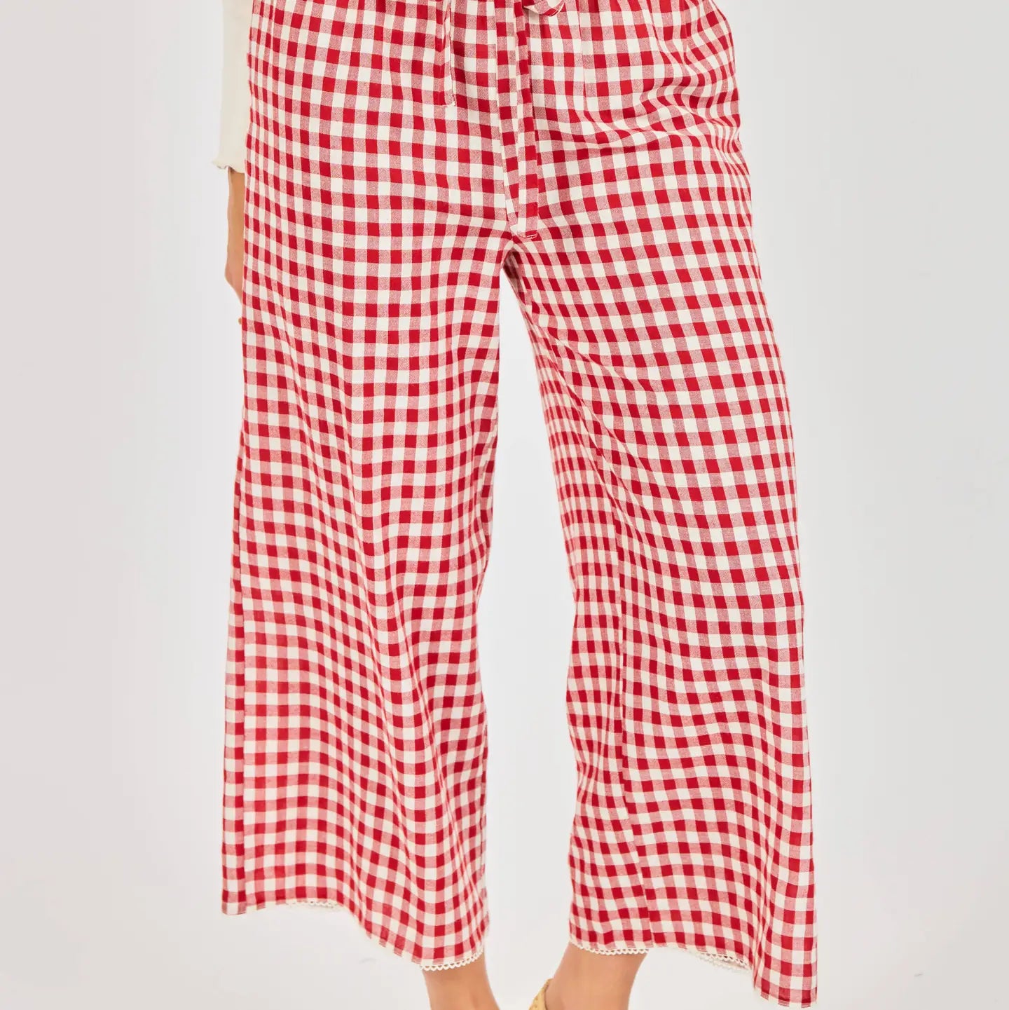 Apple Butter Pants - Red Ivory