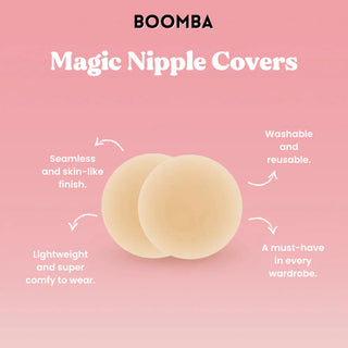 Boomba Magic Nipple Covers Caramel