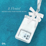 Case-Mate Ivory Pearl Bow Waterproof Floating Pouch