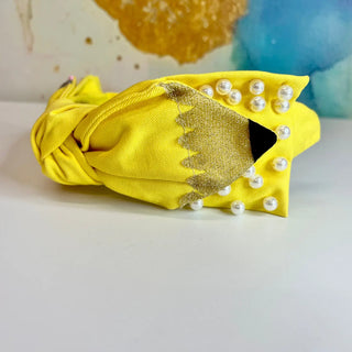 Adult Size Pencil Slide Bow Headband