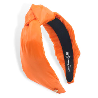 Orange Puff Knotted Headband