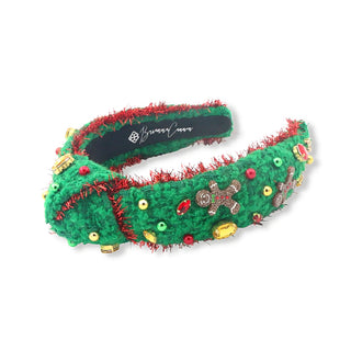 Gingerbread Headband with Crystals and Beads - Child Size