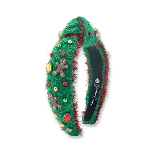 Gingerbread Headband with Crystals and Beads - Child Size