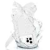 Case-Mate Ivory Pearl Bow Waterproof Floating Pouch