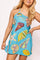 Multi Shell One Shoulder Cotton Dress - Multi [Queen of Sparkles]