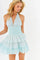 Bonnie Mini Dress - Sky Blue Floral Mix [Amy Jane London]