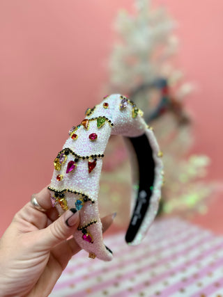 Christmas Light Headband - Adult Size