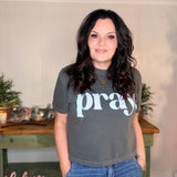 Pray. Puff Crop Tee