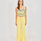 Sugarloaf Elastic Waist Pants - Butter