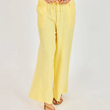 Sugarloaf Elastic Waist Pants - Butter