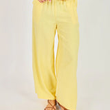 Sugarloaf Elastic Waist Pants - Butter