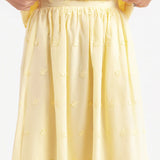 Beachglass Embroidered Maxi Skirt