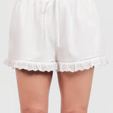 Lowtide Eyelet Trim Shorts - Shell
