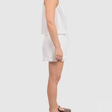 Lowtide Eyelet Trim Shorts - Shell