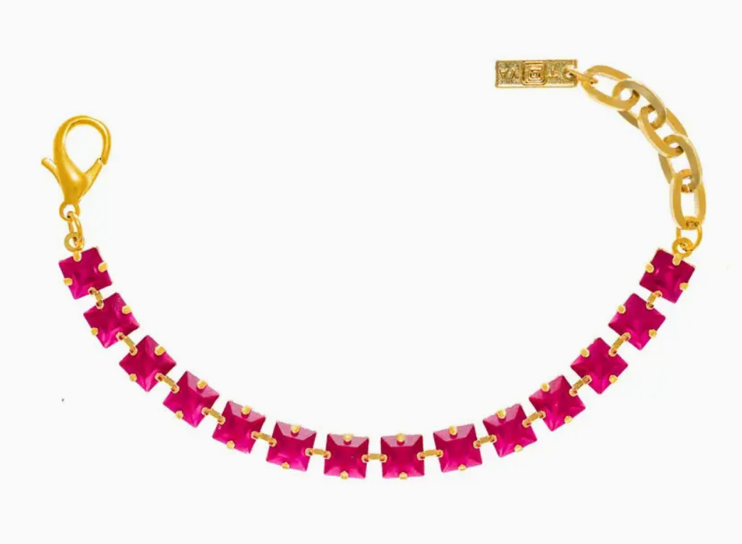 Aymeline Bracelet-TOVA- Dark Rose Matte