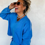 Faded Feels V Neck Pullover