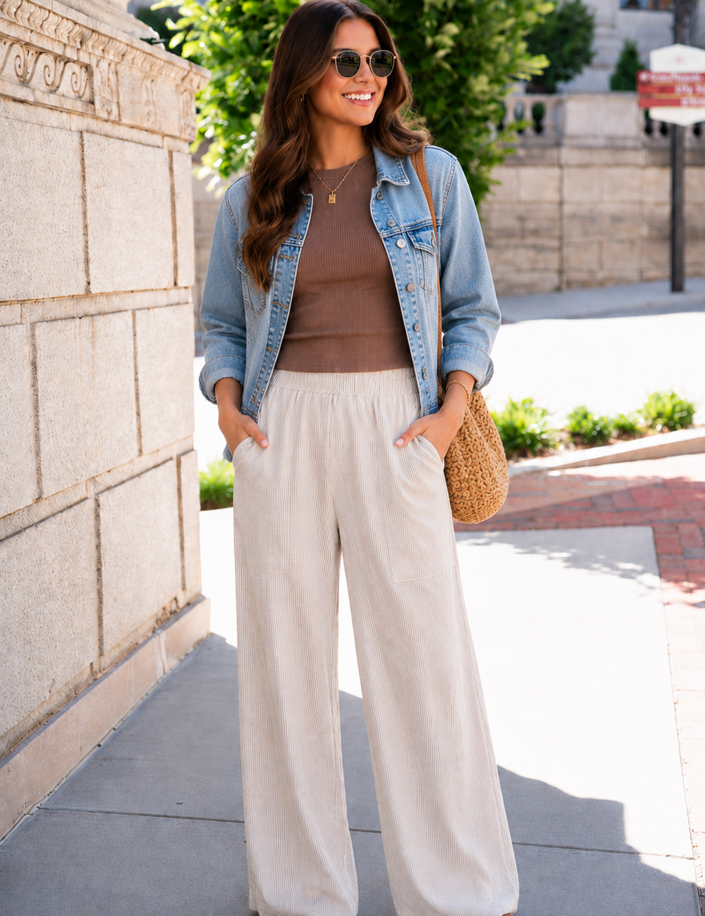 Garden Sun Pants - Taupe