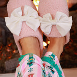 Cozy Bow Slippers