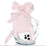 Case-Mate Ballet Pink Bow Waterproof Floating Pouch