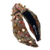 Floral Butterfly Headband with Crystals [Brianna Cannon]