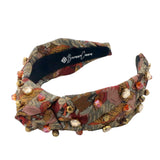 Floral Butterfly Headband with Crystals [Brianna Cannon]