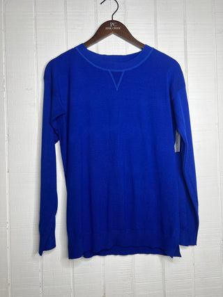 Alaia Crewneck Sweater Royal Blue