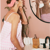 Gingham Ruffle Trim Cami and Shorts Pajama Set