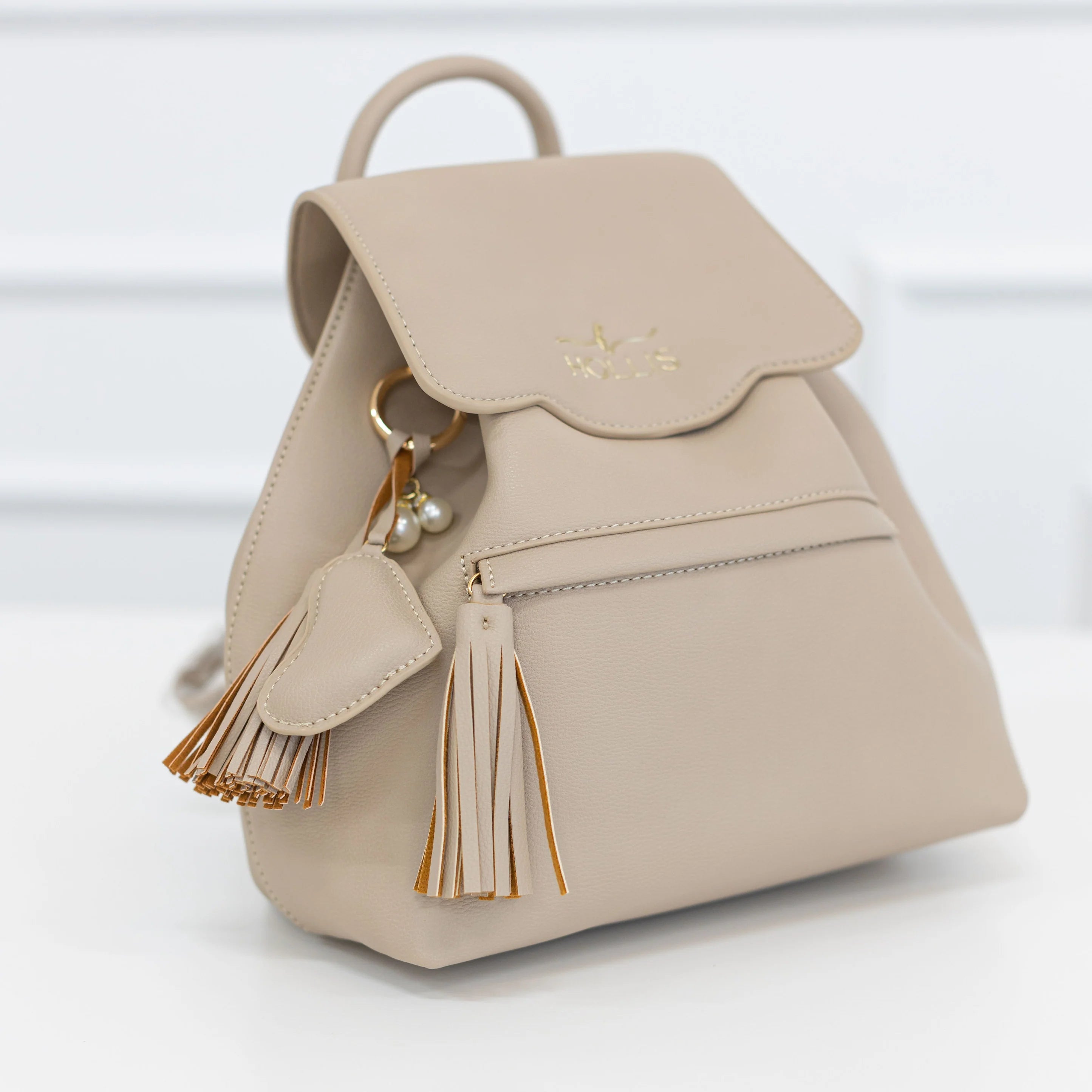 Mini Backpack - Nude [Hollis]