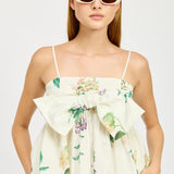 Ashley Babydoll Top - Ivory [En Saison]