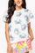 Multi Crab Tee - White [Queen of Sparkles]
