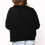 Licensed OK State Metallic Word With Icons Sweatshirt - OSU Metallic [Queen of Sparkles]