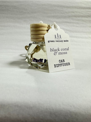 Black Coral And Moss Car Diffusers