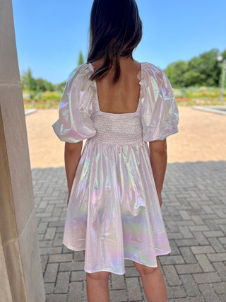Put a Ring On It White Yes Dress