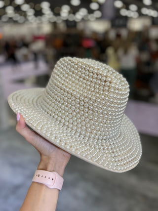 Calix Pearl Cowboy Hat Ivory