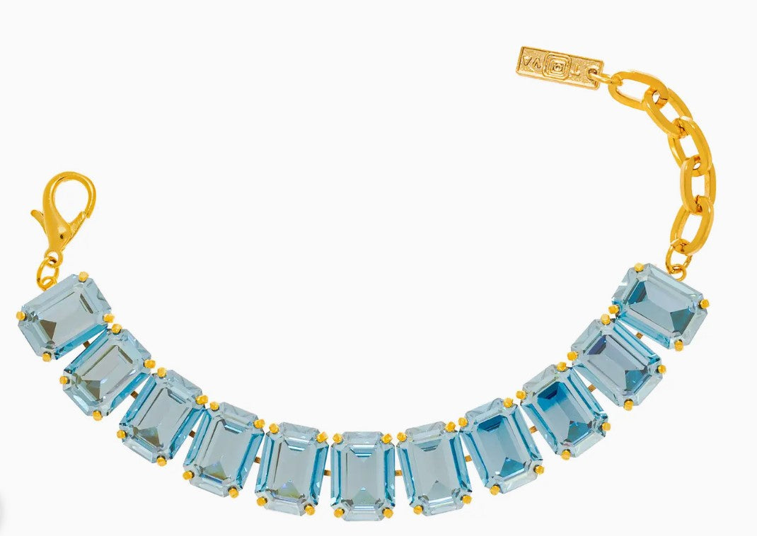 Milena Bracelet-TOVA-Ice Blue Champagne