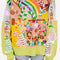 Multi Christmas Candyland Knit Sweater - Multi [Queen of Sparkles]