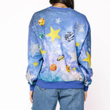 Preorder Galaxy Sweatshirt - Blue [Queen of Sparkles]