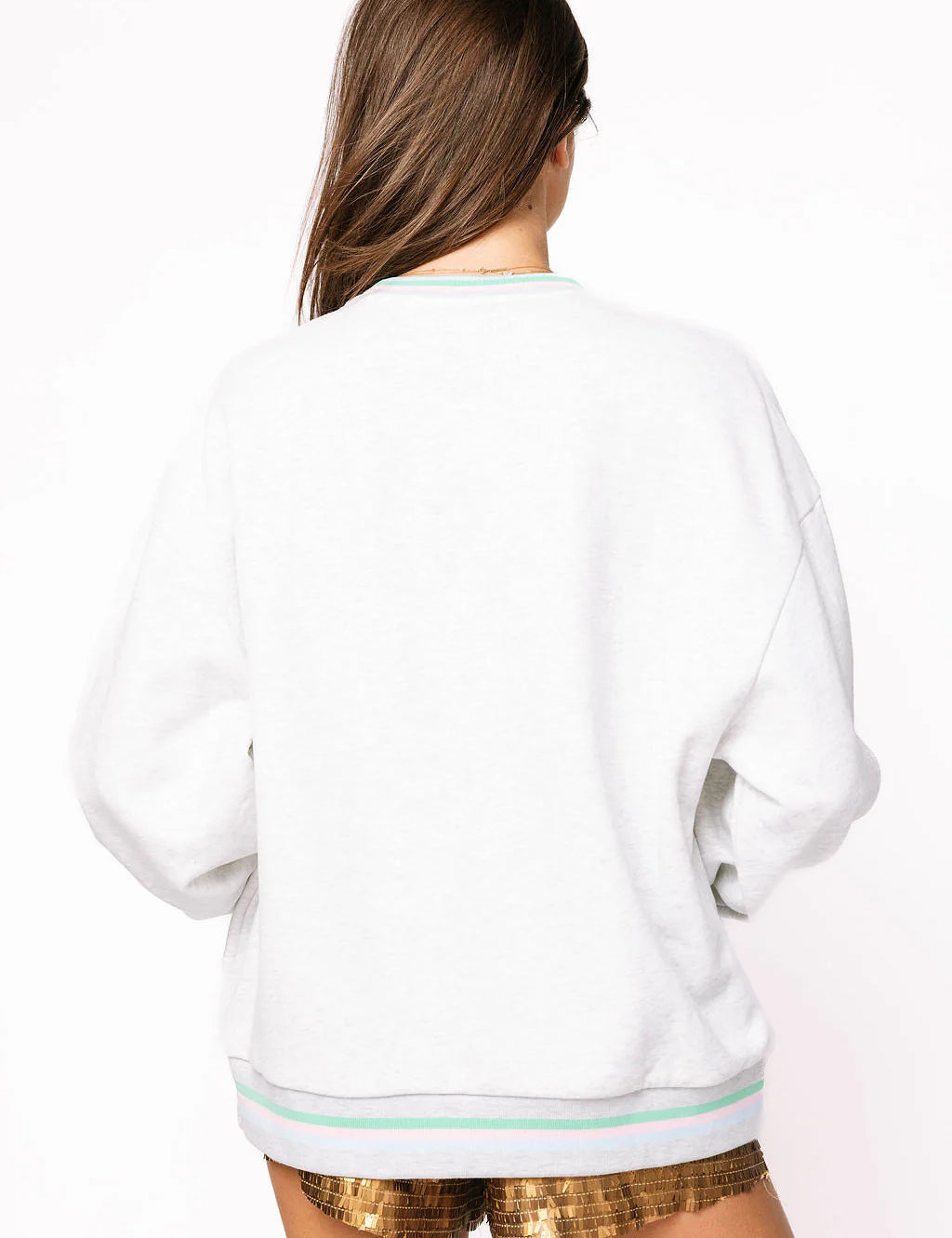 Preorder Multi Mahjong Table Sweatshirt - Grey [Queen of Sparkles]