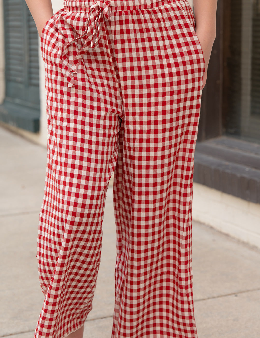 Apple Butter Pants - Red Ivory