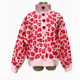Lovely Leopard Mock Neck Sweatshirt – Brianna Cannon-Pre-Order
