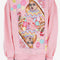 Pink Candyland Logo Sweatshirt - Light Pink [Queen of Sparkles]