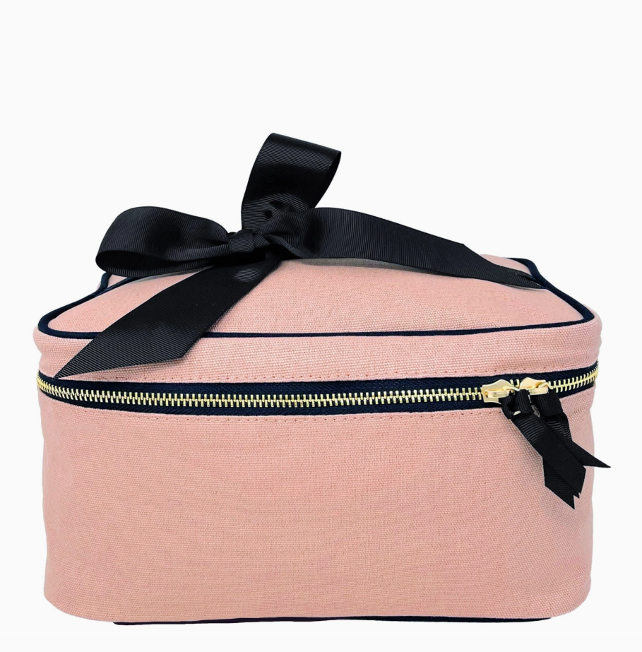 Medium Box Makeup & Toiletry Case – Pink/Blush
