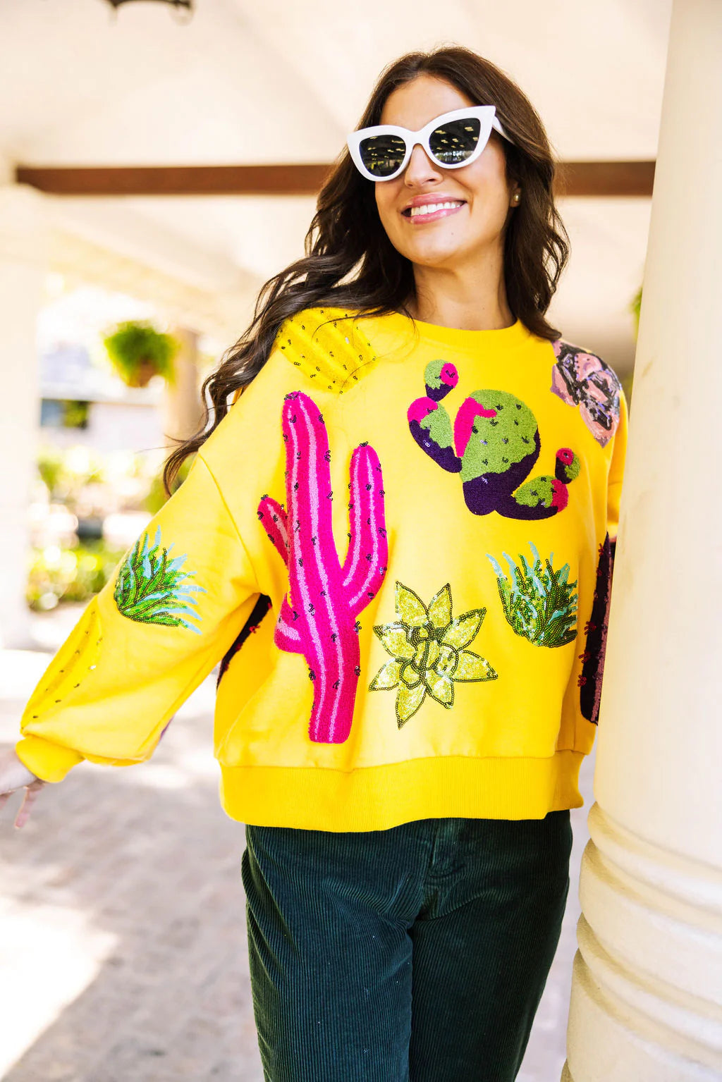 Cactus sweatshirt best sale
