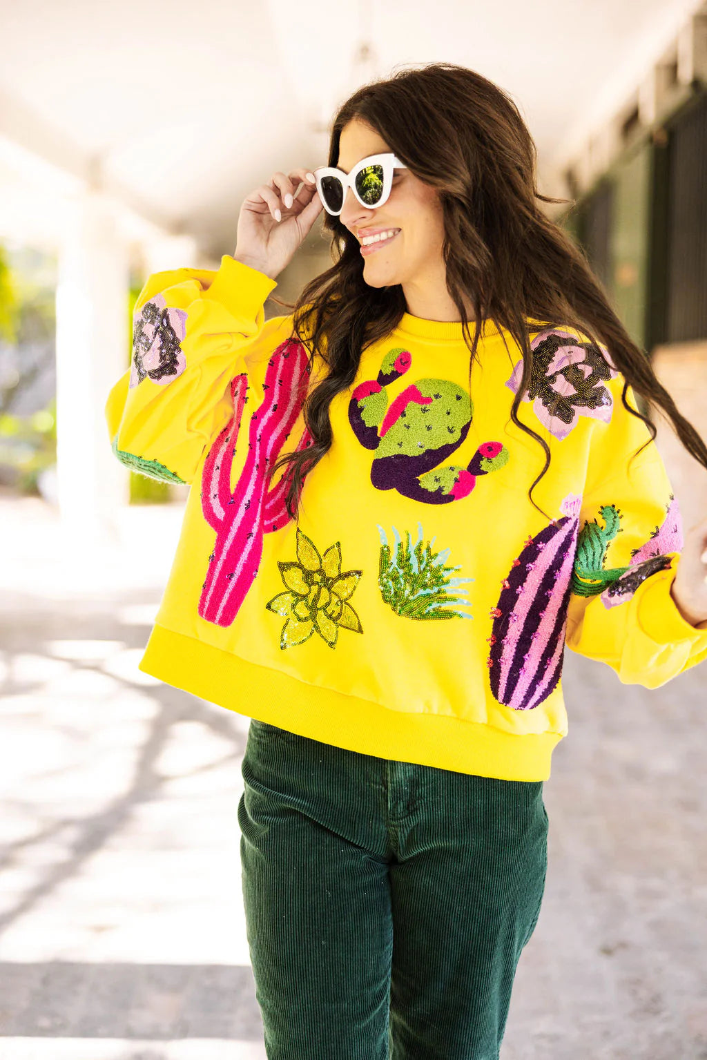 Cactus sweatshirt sales