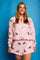 Shark Fin & Float Sweatshirt - Light Pink [Queen of Sparkles]