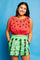 Watermelon Rind Skort - Green [Queen of Sparkles]
