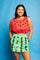 Bubble Watermelon Seed Top - Red [Queen of Sparkles]
