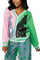 Licensed Colorblock Glinda & Elphaba Button Up Cardigan - Multi [Queen of Sparkles]