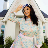 Preppy Floral Button Down Shirt – Brianna Cannon