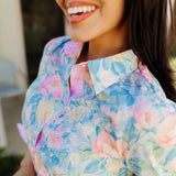 Preppy Floral Button Down Shirt – Brianna Cannon